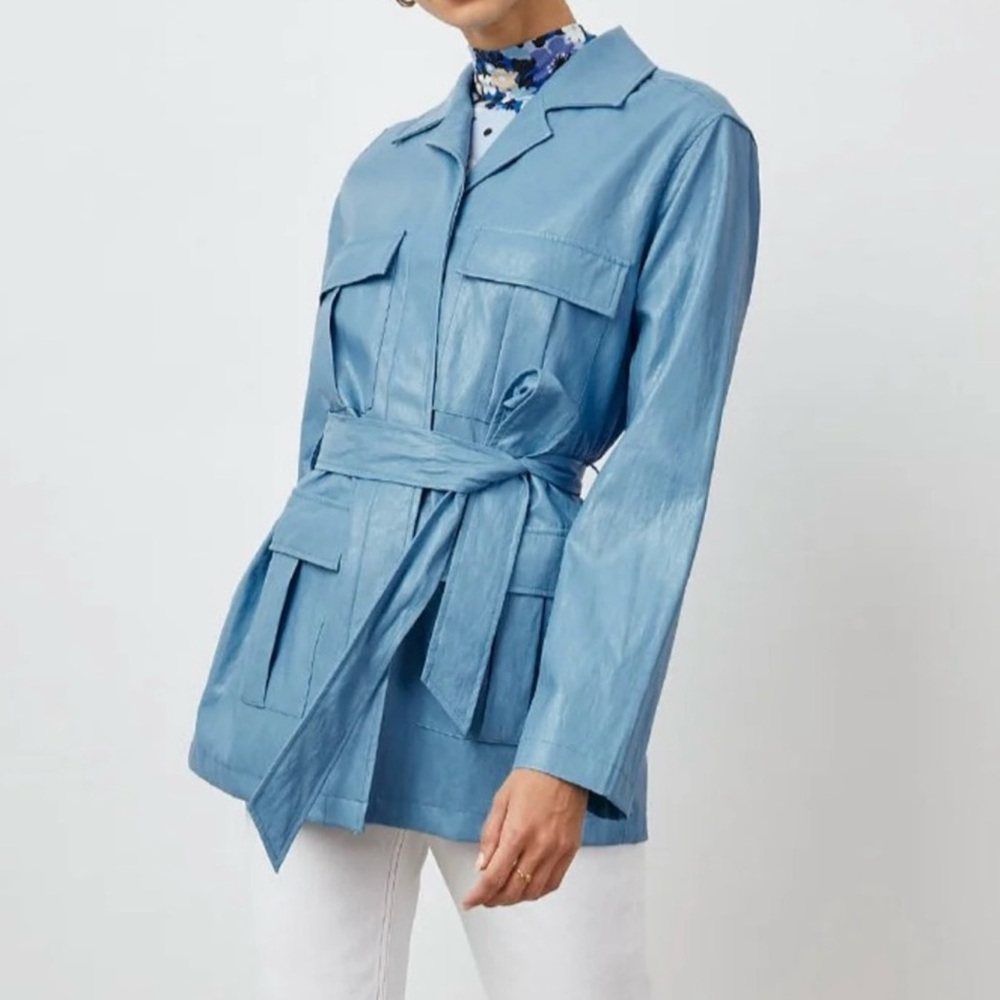 Romily Faux Leather Jacket by Rails